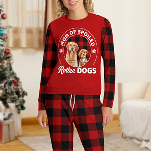 Custom Photo Mom of a Spoiled Dog - Personalized Sleepwear CH07 899290