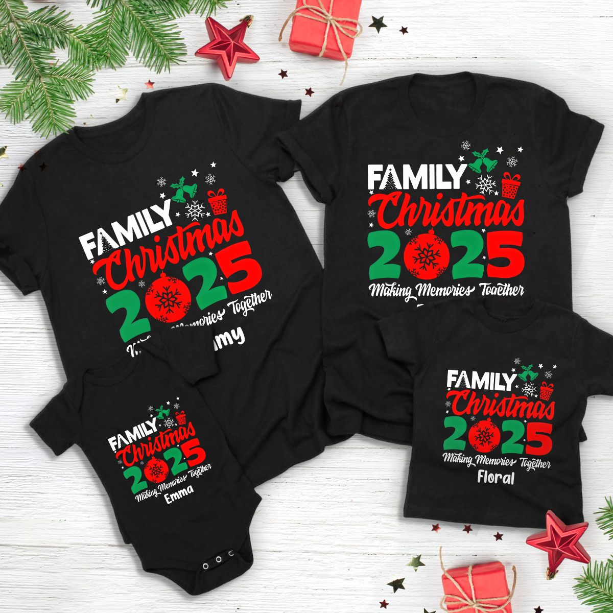 Family Christmas - Personalized Shirt Gift For Family HO82 900038