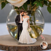 Custom Wedding Photo Acrylic Pin for Groom Newlywed Gift CH07 911078