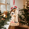 Custom Couple Pregnancy Ultrasound Acrylic Ornament Baby Announcement Christmas Keepsake CH07 180698