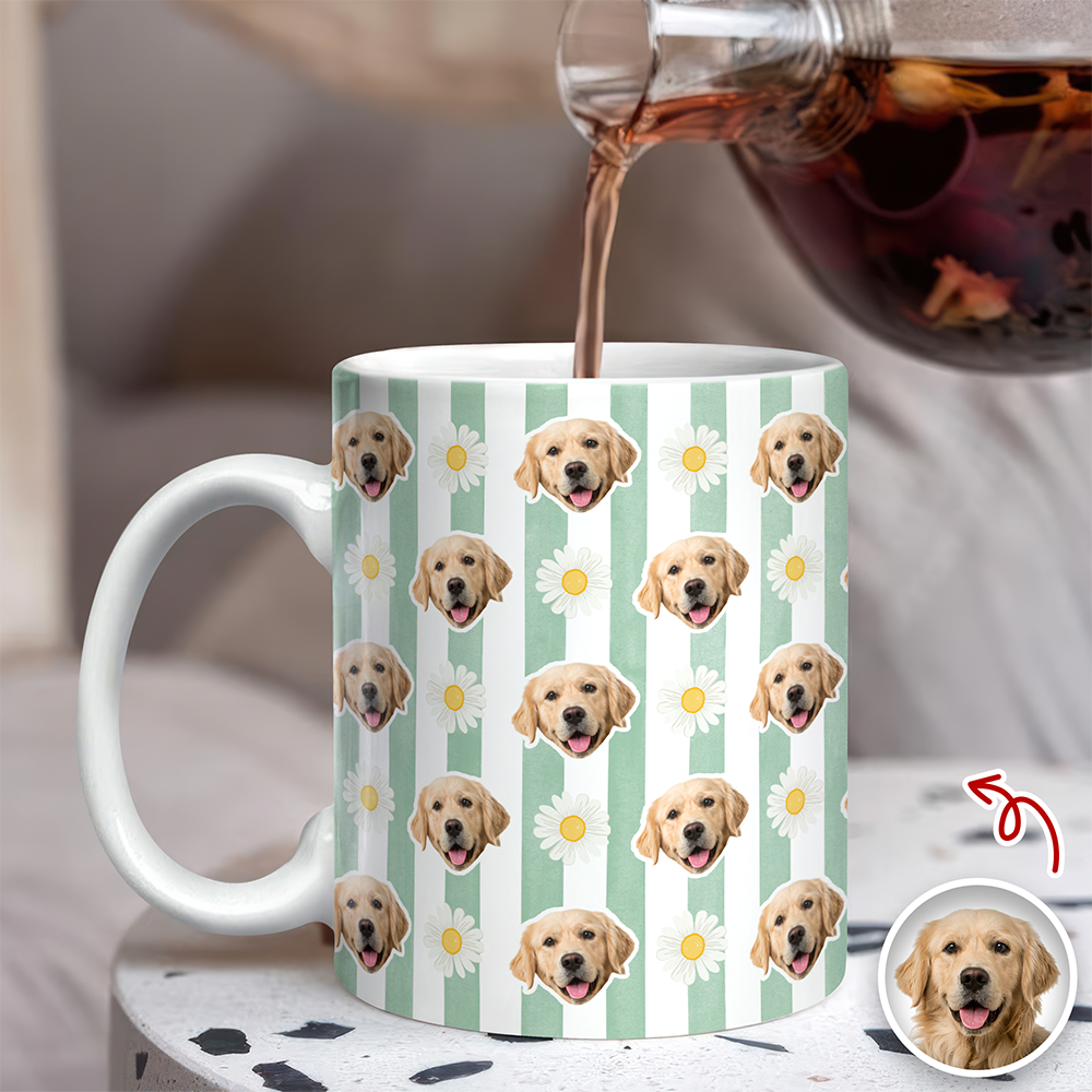 Custom Dog Photo Mug Gifts For Dog Mom, Dog Grandma TH10 169549