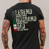 Personalized Legend Husband Dad Grandpa Back Shirt With American And Mexico Flag TH10 894317