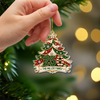 Personalized Custom Family Name, Christmas Home For The Holidays, Acrylic Ornament TH10 170663