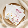 Custom Name Baby In Bloom Baby Shower Napkins CH07 911324