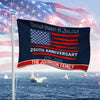 Personalized Family Name USA 250th Anniversary Banner House Flag TH10 898293