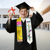 Custom Kid Name Pencil Graduation Kid Stole - Personalized Graduation Gift HO82 901636