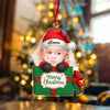 Custom Photo Baby Santa Claus Acrylic Ornament Christmas Gift For Family HO82 894734