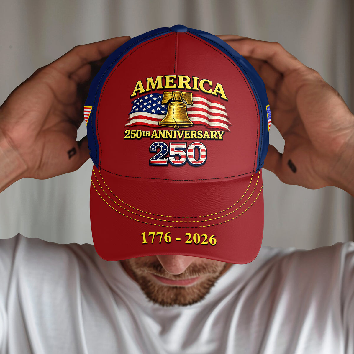 Custom Name America 250th Anniversary Classic Cap TH10 169699