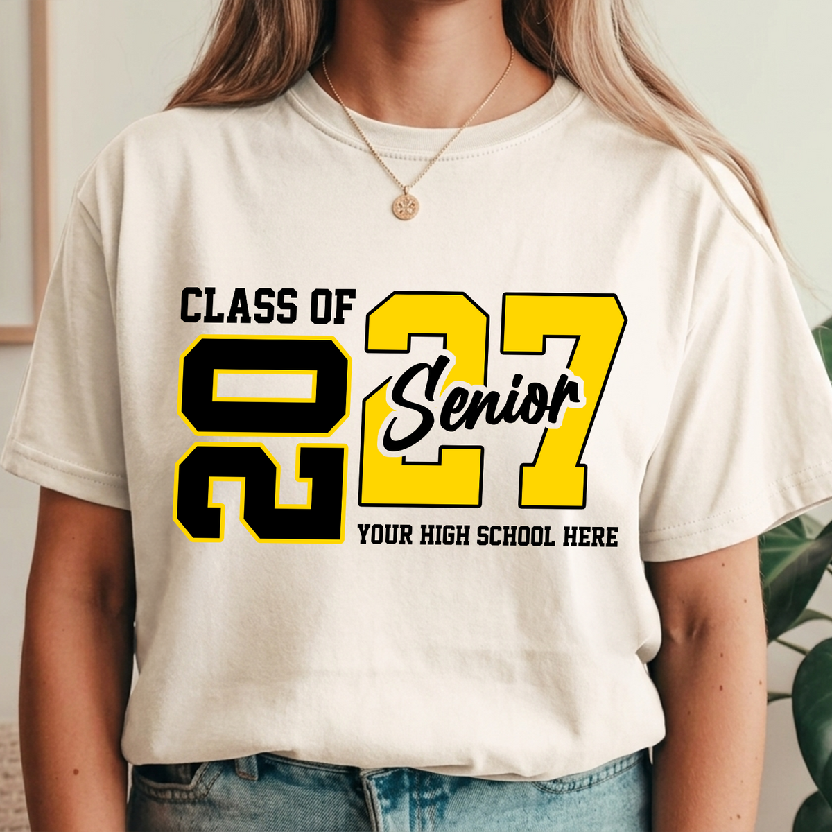 Personalized Class of 2027 Senior Comfort Shirt Graduation Gift LM32 669787