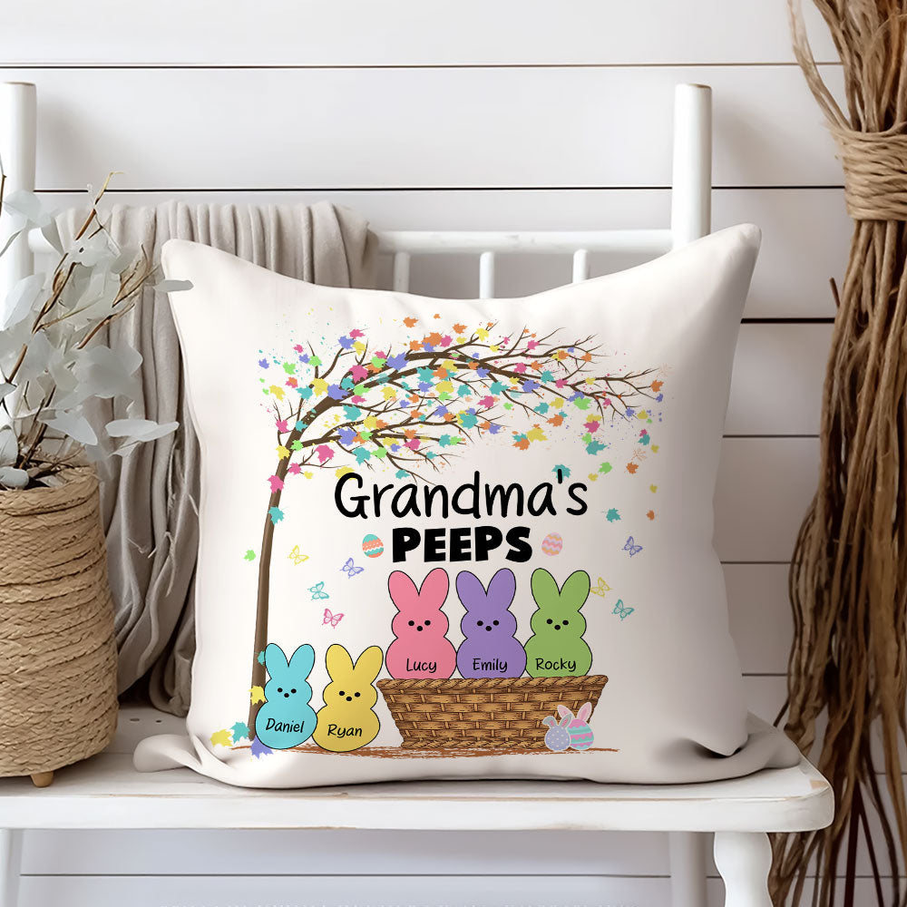 Custom Family Bunny Easter Day Pillow TH10 892479