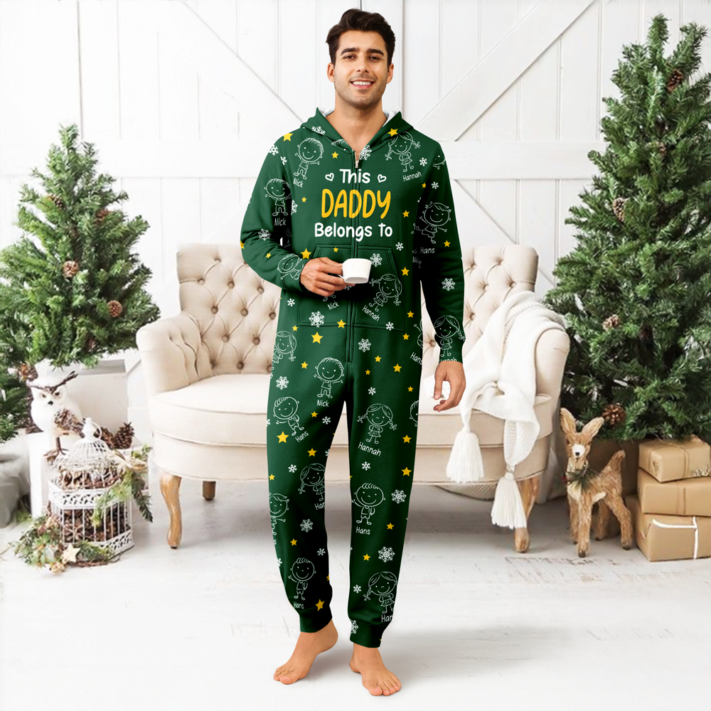 This Mommy Belongs To Kids - Personalized Onesie Pajamas HO82 900516