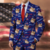 Custom Dog Cat Photo America 250 Semiquincentennial Men's Suit LM32 899505