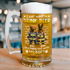 I Just Want To Drink Beer With My Dogs - Custom Photo Glass Beer Mug Funny Gift for Dog Lovers CH07 895566