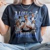 Custom Photo I Love My Boyfriend/Girlfriend Vintage Style Couple Comfort Shirt HO82 894902