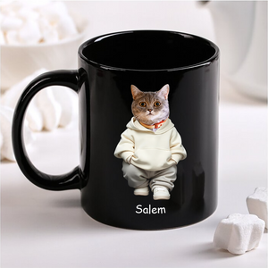 Custom Photo Cool Dog, Cat Mug Gift For Dog Cat Pet Lover HA75 891846