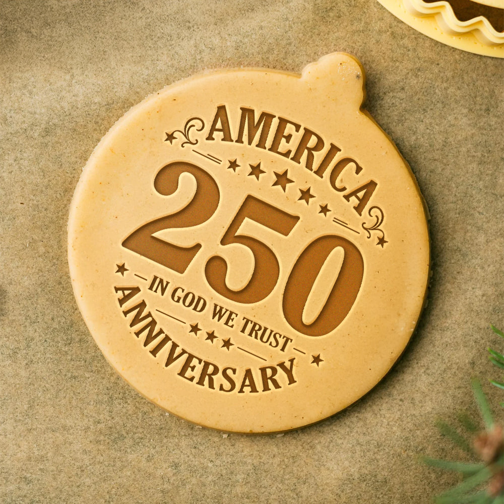 America 250 Years Anniversary - In God We Trust Cookie Stamp HA75 920416