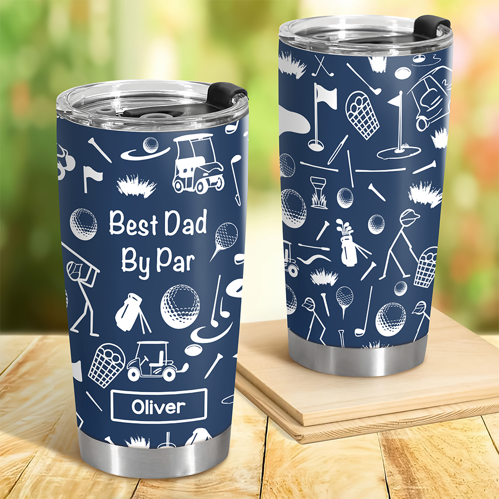 Personalized Golf Doodle Tumbler Gift For Golf Lovers HO82 900838