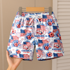 250 Years America 1776-2026 Patriotic Beach Short HA75 920730