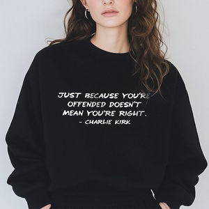 Charlie Kirk Minimalist Famous Quote, Free Speech Conservative Political Truth Dark Shirt HA75 64412