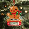 Custom Name Christmas Acrylic Money Holder Ornament Holiday Gift for Kids CH07 180854