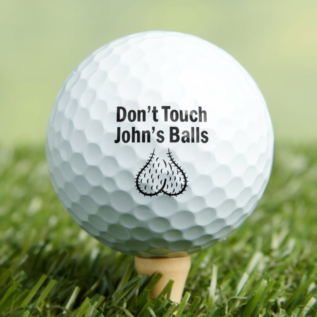Custom Name Don't Touch My Ball Funny Golf Ball Marker TH10 169617