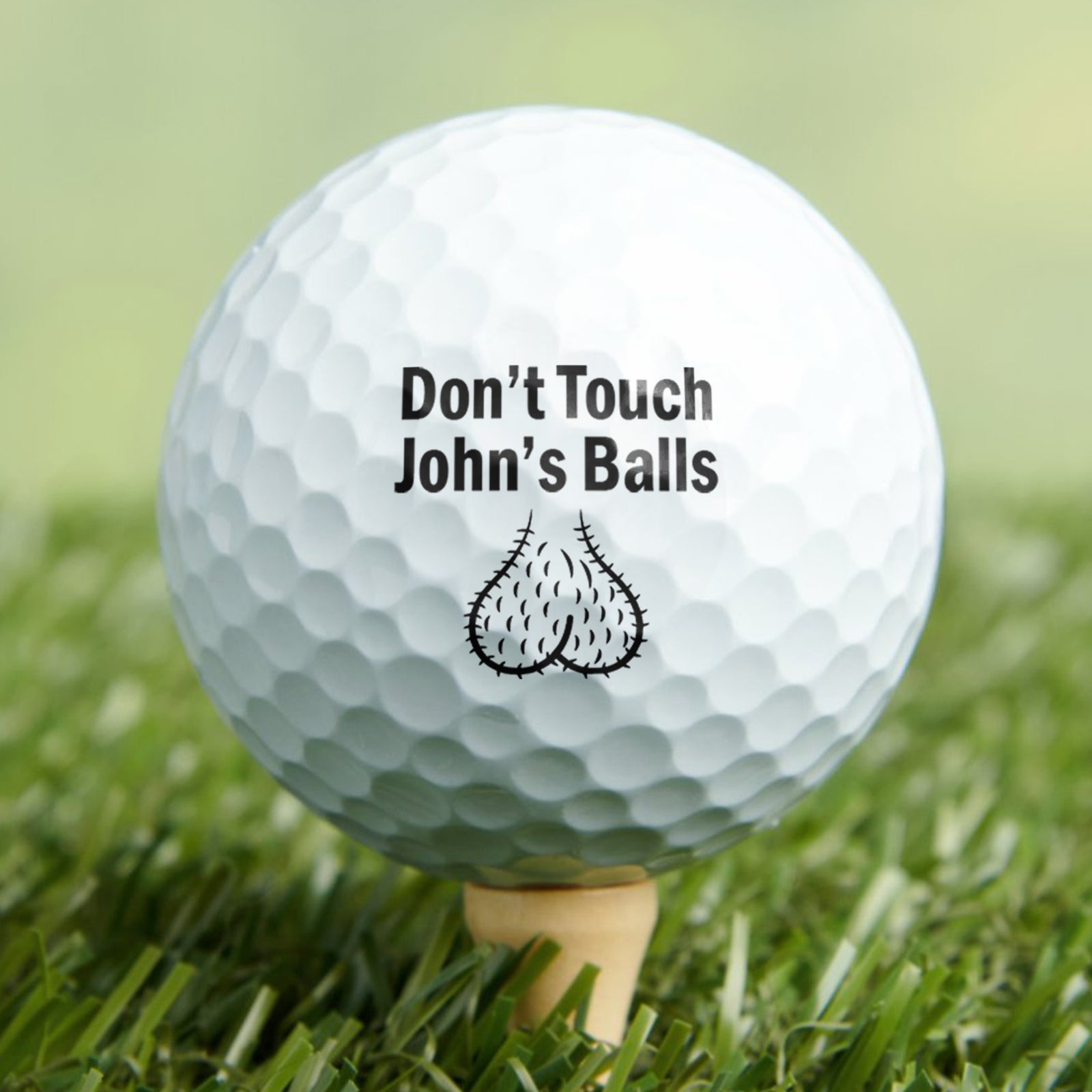 Custom Name Don't Touch My Ball Funny Golf Ball Marker TH10 169617