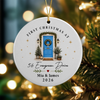 Personalized First Christmas At Ceramic Ornament, New Home Holiday Keepsake HO82 903600