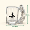 Personalized I F*cking Love You Either Way Works Naughty Glass Mug CH07 180644