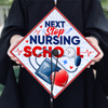 Custom Name Next Stop Nursing School Graduation Cap Topper LM32 899335