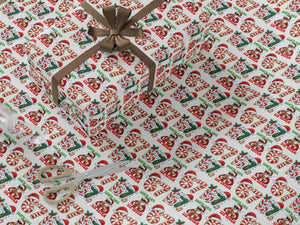 Santa Says Six Seven - 67 Meme Christmas Gift Wrapping Paper LM32 897207