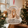 Custom Photo Pet Memorial Angel Wings 3D Effect Acrylic Ornament HO82 903960