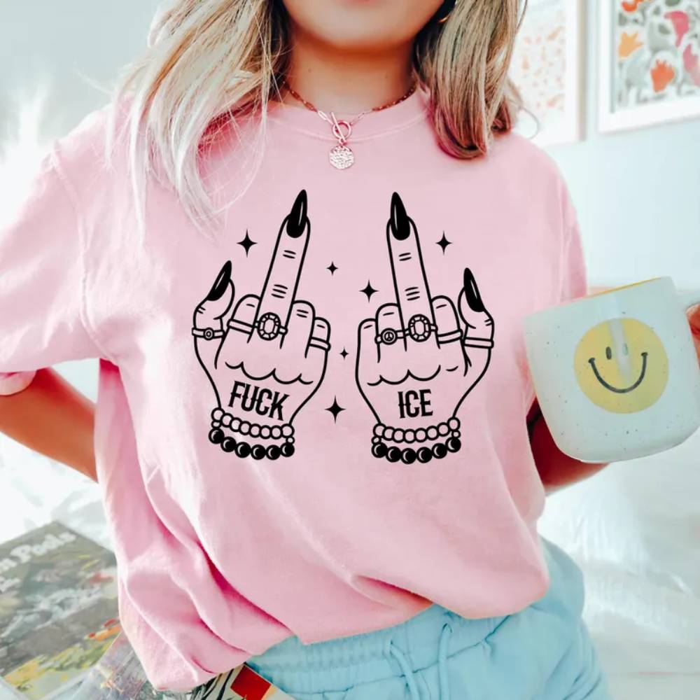 F*ck Ice Abolish ICE Chinga La Migra Shirt HO82 901326