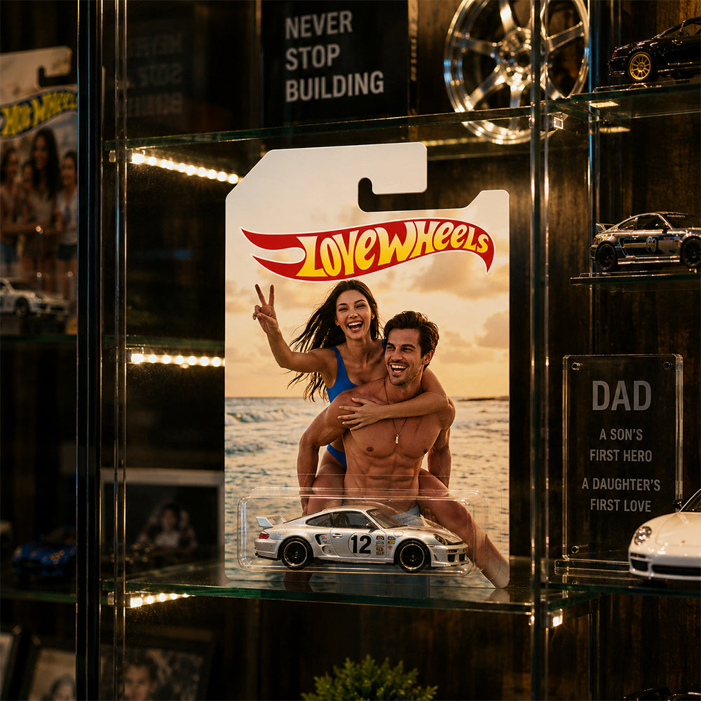 Custom Photo Love Wheels Anniversary Gift For Couple HO82 902638