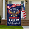 Custom Family Name 250 Years of Freedom Eagle USA 1776–2026 Garden Flag HO82 902210
