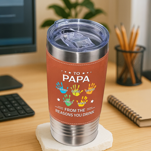 Personalized To Dad From The Reasons You Family Tumbler Gift For Dad HO82 894116