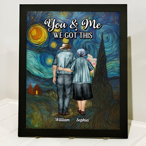 You & Me We Got This Starry Night Personalized Picture Frame Anniversary Gifts For Couple CH07 896492