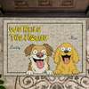We Rule The House - Personalized Doormat For Dog Lovers, Home Decor Gift CH07 895666