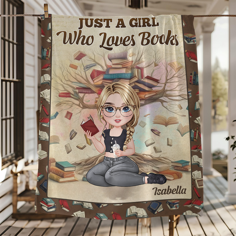 Personalized Bookish Blanket Gifts For Book Lovers, Bookworms, Readers TH10 896647