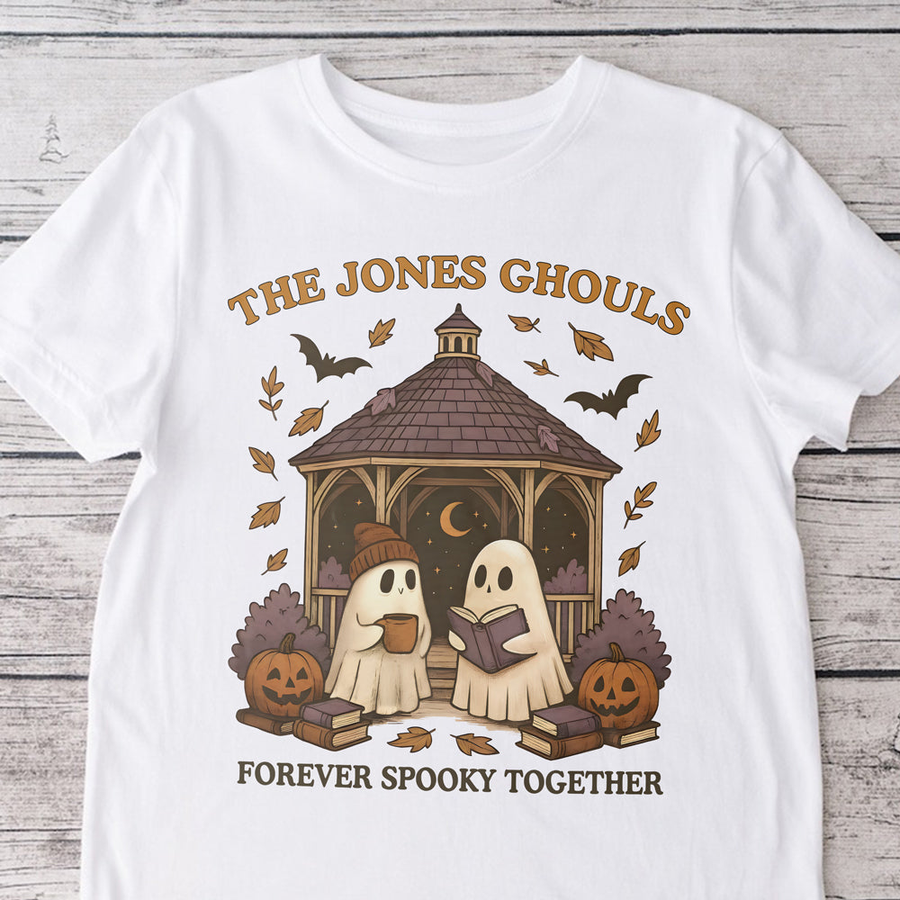 Personalized Forever Spooky Together Halloween Bright Shirt HA75 897218