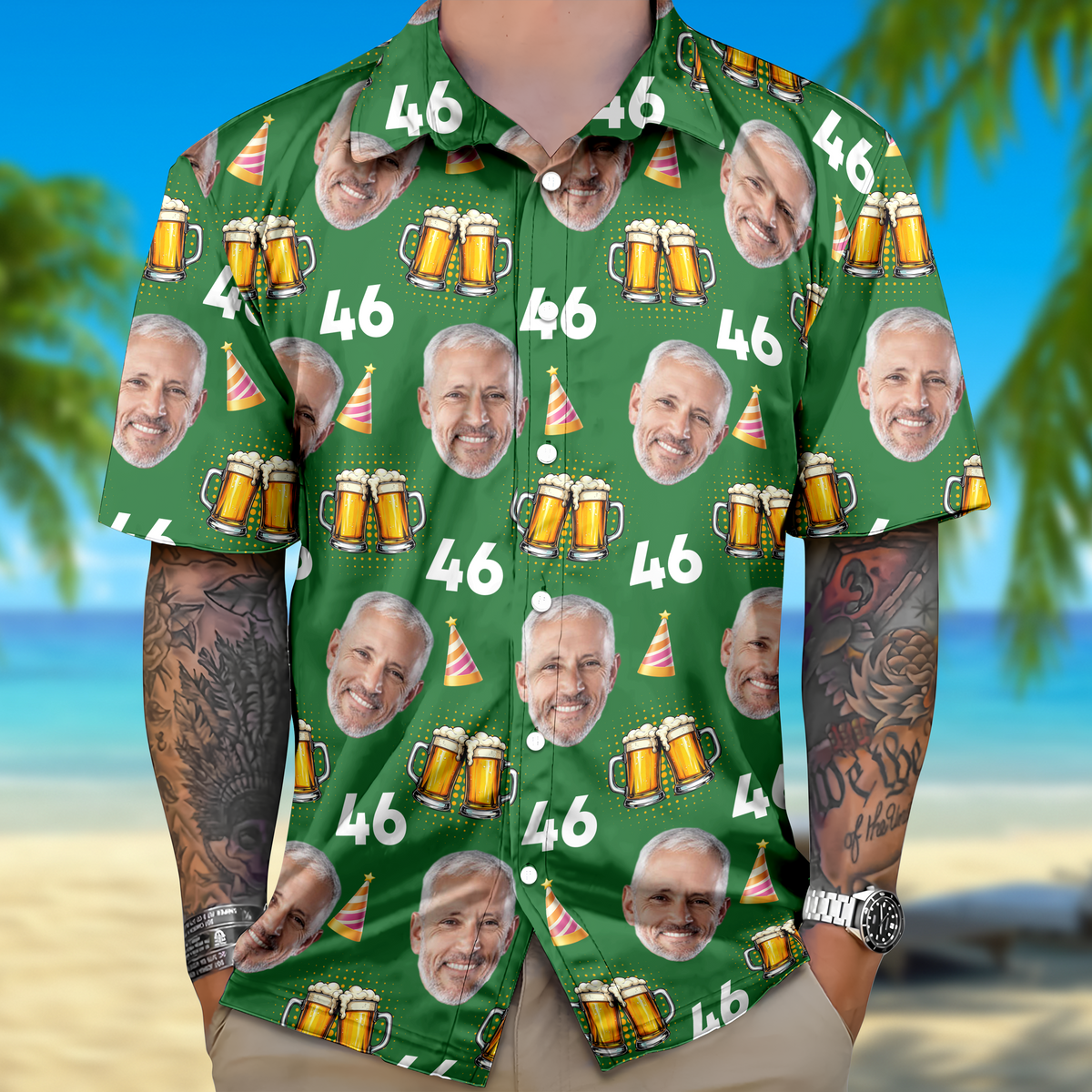 Personalized Matching Family Birthday Hawaii Shirt CH07 895714