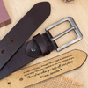 Personalized Engraved Leather Belt for Men – Custom Message Hidden Inside Belt, Romantic Gift for Husband or Boyfriend LM32 899957