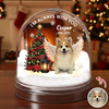 Custom Photo I Am Always With You Memorial Dog Acrylic Snow Globe HA75 898022