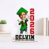 Personalized Funny Face Photo Gift for Class of 2026 Graduation Wooden Stand LM32 899319