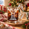 Personalized Initials In A Heart Tree Naughty Glass Mug, Couple Gift LM32 670221