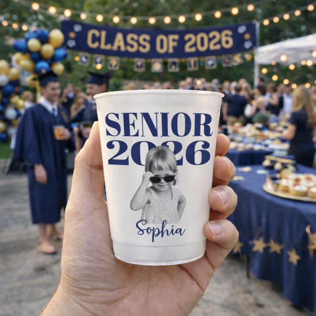 Personalized Senior 2026 Photo Cups - Senior Night Grad Gift TH10 169659