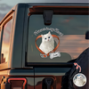 Custom Photo Forever In My Heart Memorial Car Window Decal Sticker CH07 910494