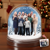 Custom Family Photo Acrylic Snow Globe TH10 896499