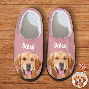 Custom Photo Dog Cat Pet Slippers Gift For Pet Owner HA75 892996