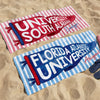 Personalized College Pennant Spirit Beach Towel – Graduation Gift HO82 902152