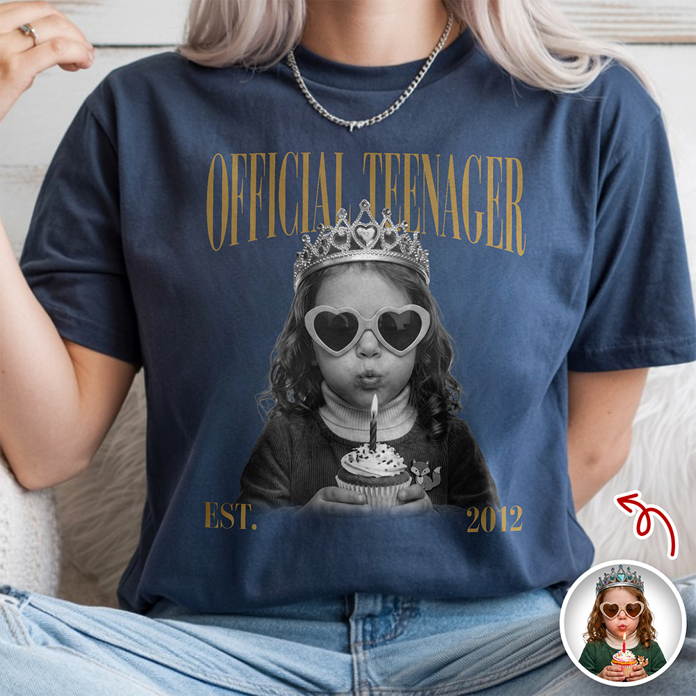 Custom Photo Official Teenager Comfort Shirt Youth Gift, Birthday Gift LM32 669765